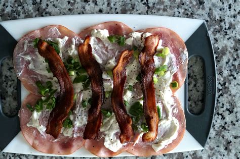 Took this to a potluck and it was gone in a flash. Top with cream cheese, onions, ranch dressing and bacon ...