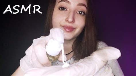 Asmr Latex Gloves And Oil Sounds No Talking Tingles And Triggers Youtube
