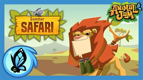 Summer Safari Lion Animal Jam Youtube