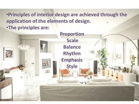Principles Of Interior Design