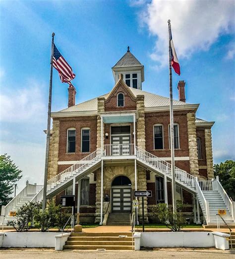 The Grimes County Courthouse In Anderson Tx Was Built In 1894 With