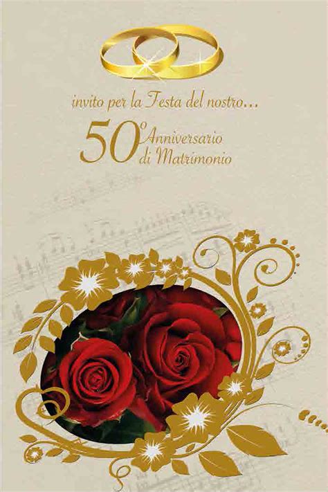 Inviti Per 50 Anni Matrimonio