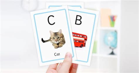 Free Printable Alphabet Flashcards For Kids A Great Way To Introduce