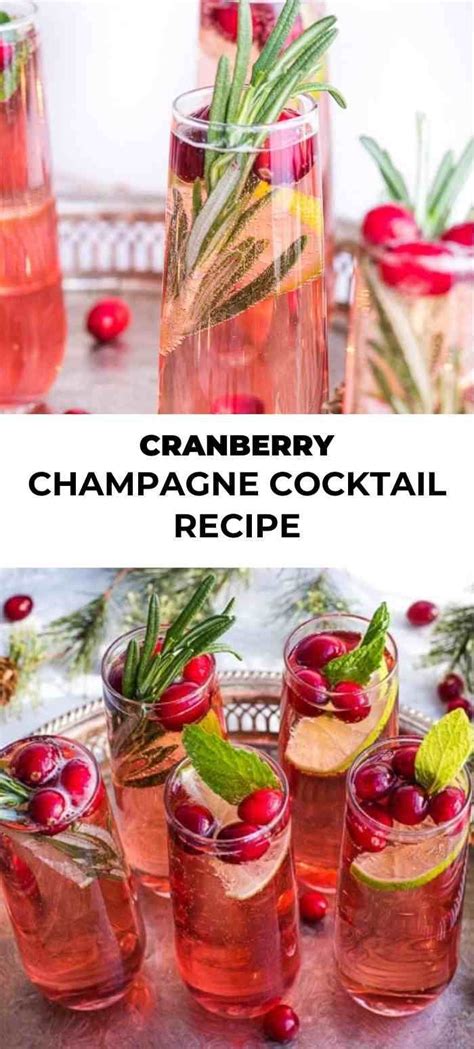 Bridal shower, baby showers, and bachelorette parties are basically nothing without these fizzy drinks. This Cranberry Champagne Cocktail recipe is easy to make ...