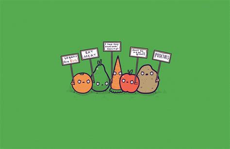 Wallpaper Id 1373044 Green Simple Background Simple Carrots