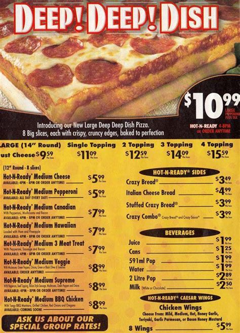 Ltd., riyadh is the franchisee operating in the kingdom of saudi arabia. Little Caesars Menu, Menu for Little Caesars, Barrhaven ...