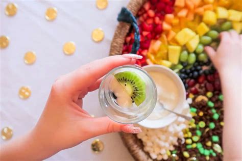 Rainbow Fruit And Yogurt Parfait Bar 🌈 Sunday Supper Movement