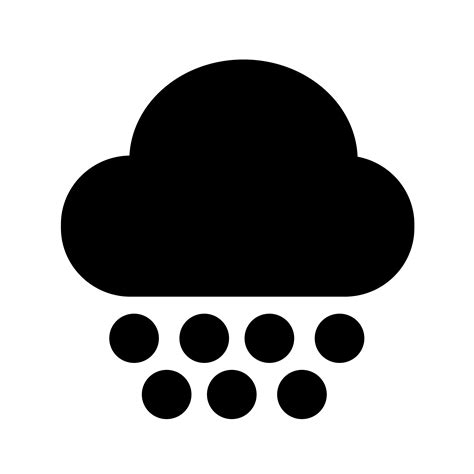 Cloud Rain Icon 569723 Vector Art At Vecteezy