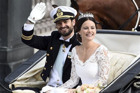 Swedish Prince Marries Ex Glamour Model Sofia Hellqvist In Lavish Ceremony In Stockholm London
