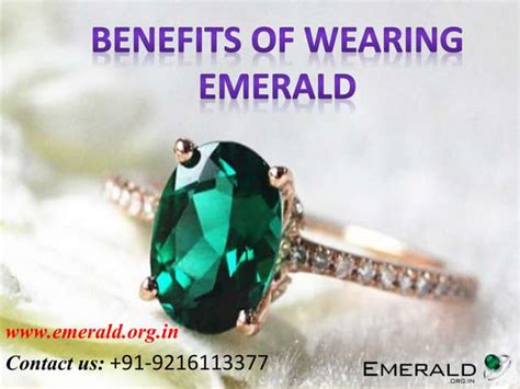 Benefits Of Wearing Emerald