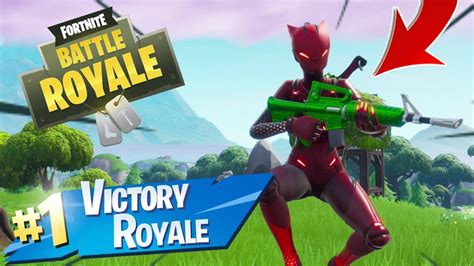 Stage 5 Lynx Skin Gameplay In Fortnite Battle Royale Youtube