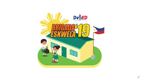 Free Download Brigada Eskwela 2023 Background Design High Quality