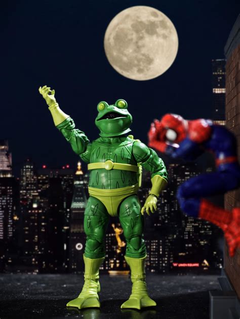 Spider Man Marvel Legends 6 Inch Frog Man Action Figure