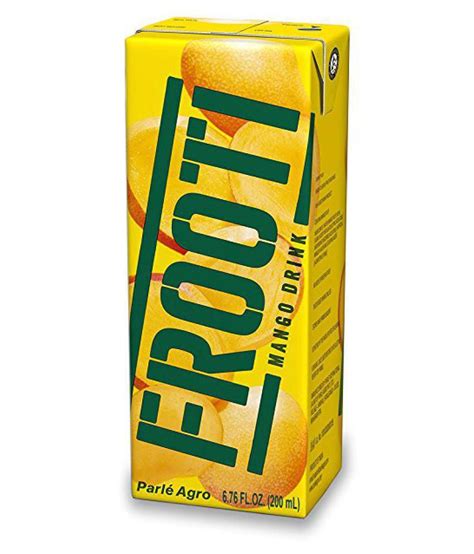 Mango fruity d no.129/b, tv samy road, rs puram, r. Frooti Mango Fruit Juice 200 ml Pack of 15: Buy Frooti ...