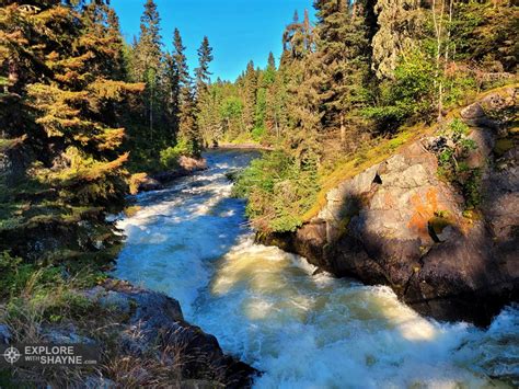 Wekusko Falls Provincial Park Explore With Shayne