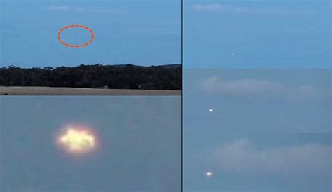 Ufo News ~ Strange Light Hovering In The Sky Over Victoria Australia