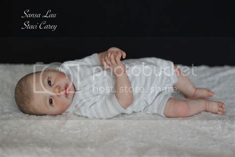 Reborn Sansa Newborn Baby Boy Doll By Ping Lau