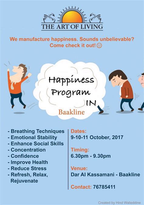 Happiness Program Course Lebtivity