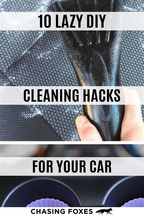 10 Diy Car Cleaning Ideas Cleaning Hacks Car Cleaning Hacks Car