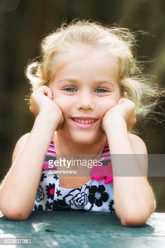 Beautiful Little Girl High Res Stock Photo Getty Images
