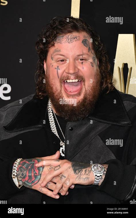Jelly Roll Attends The 58th Academy Of Country Music Awards At The Ford