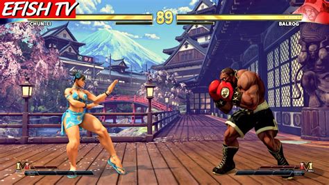 Wanna See Her Kung Fu Chun Li Vs Shirtless Balrog Hardest Ai Street Fighter V Youtube