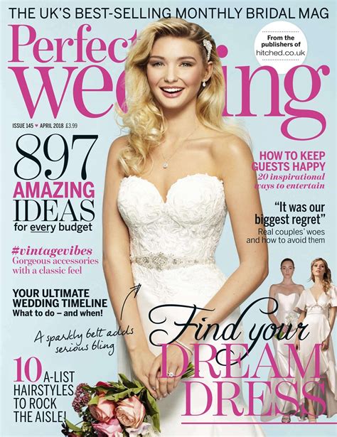 Perfect Wedding Magazine Subscriptions And April 2018 Issue Pocketmags