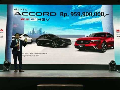 All New Honda Accord Rs Ehev Resmi Diluncurkan