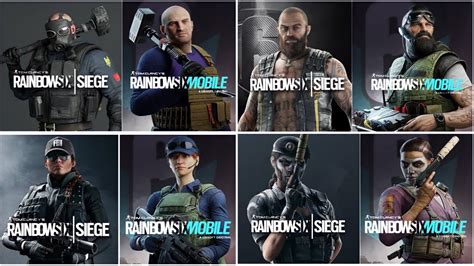 All Operators Intros In Rainbow Six Mobile From Rainbow Six Siege