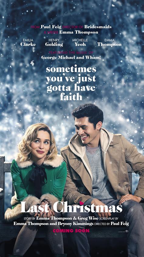 All three of these cards require very little supplies! Last Christmas (2019) | International Poster | Emilia Clarke, Henry Golding : movies