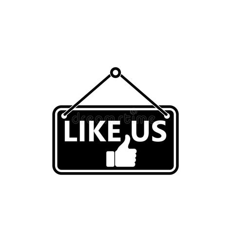 Like Us Facebook Logo Stock Illustrations 154 Like Us Facebook Logo