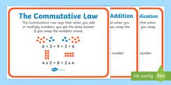 Commutative Law Display Posters Ks1 Teacher Made