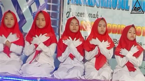 Tarian Hadroh Putri Tarbiyatul Mubtadiin Youtube