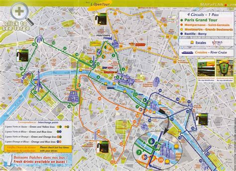 Paris Maps Top Tourist Attractions Free Printable