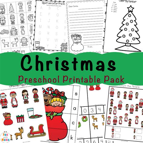 Free printable spanish christmas worksheets uploaded by admin on thursday, december 10th, 2020. Free Printable Christmas Worksheets - Fun with Mama