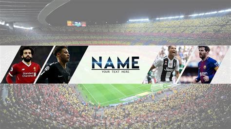 Free Football Banner Template 29 Download Now Photoshop Youtube