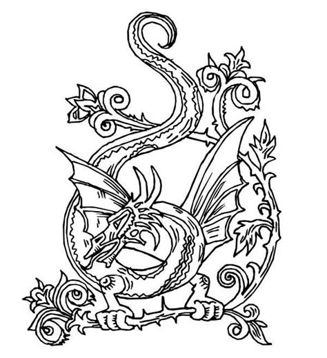 Tons of printable mandala designs free for download. Dragon Mandala Coloring Pages at GetColorings.com | Free ...