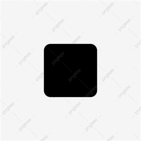 An Image Of A Black Square On A White Background