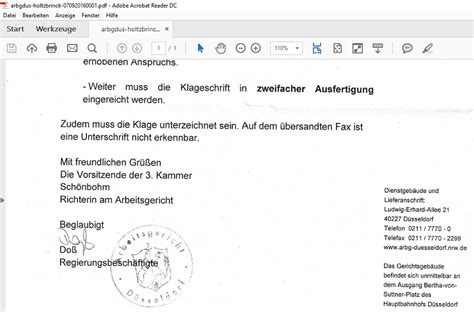 Gleichzeitig ist auch ein brief, den sie in vollmacht oder im auftrag lediglich bei behörden oder auch bei massensendungen von versicherungen, kommt es schon einmal vor, dass ein brief nicht unterschrieben ist. Update44 Zivilgerichte boykottieren alle ...