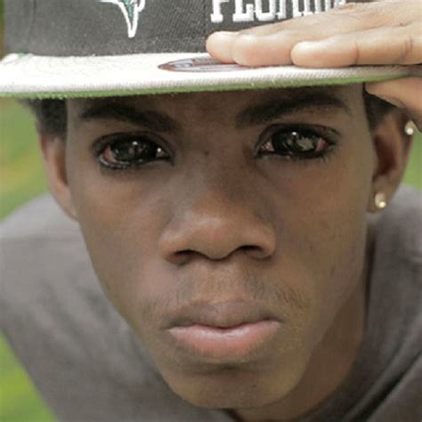 He is known for having surreal eyes, which have had fans question if he had tattooed his pupils or not. Alkaline - reggaeville.com