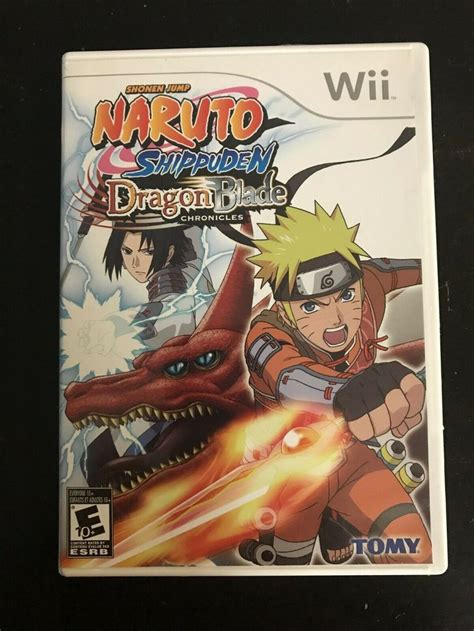 Naruto Shippuden Dragon Blade Chronicles Nintendo Wii 2010 Naruto