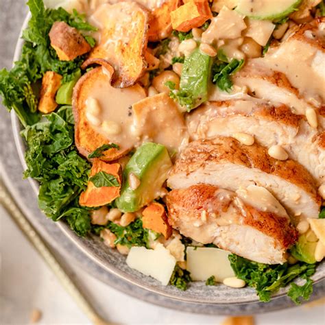 Warm Kale And Farro Bowl With Turkey Tenderloin Shady Brook Farms