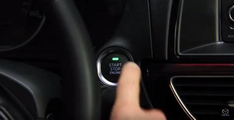 With an automatic transmission, you have an open clutch that stops you from being able to push start the car. How to use Mazda push-button start