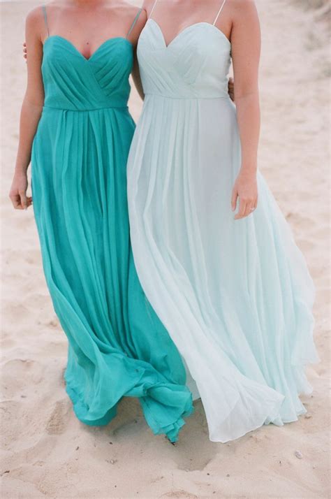 Cheap bridesmaid dresses, buy quality weddings & events directly from china suppliers:turquoise bridesmaid dresses a line sweetheart floor length sequined chiffon wedding party dresses long bridesmaid dress 2018 enjoy ✓free shipping worldwide. Tiffany Yellow Mint green beach wedding Palette