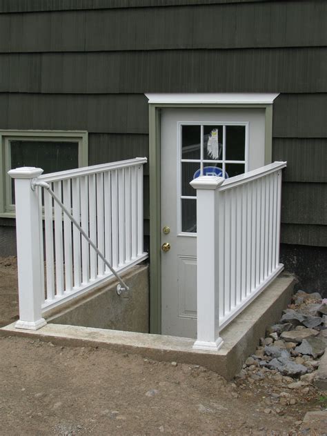 Compareclick to add item wellcraft™ 48 w x 48 h white vinyl basement block egress sliding window to the compare list. Added rear entry to the basement | Basement entrance ...