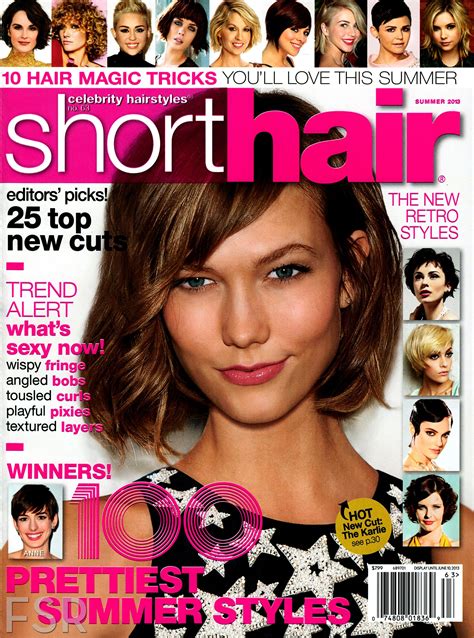 Thinking about a new hair color or haircut? Short Hair | Celebrity short hair, Hair magazine, Short ...