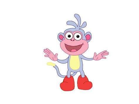 Boots The Monkey From Dora The Explorer Png By Thortheskunk911 On