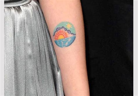 95 best sun tattoo designs meanings symbol of the. Sexy colorful sun tattoo on arm - | TattooMagz › Tattoo ...