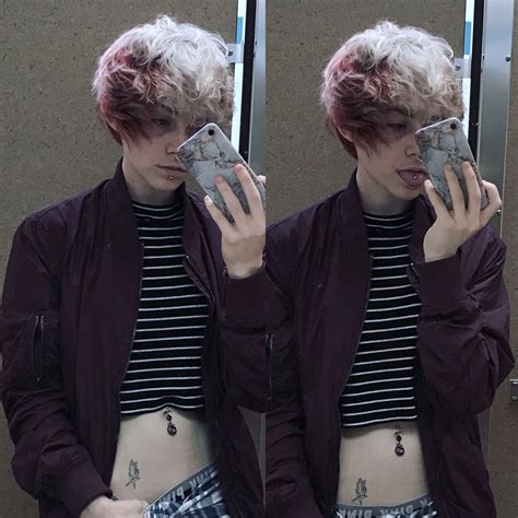 Hair Color Inspired By Koi And Its Lookin Good🍑 Emo Boy