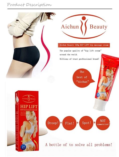 aichun beauty 120g effective hip lifting massage cream buttocks fast bigger garlic and hot